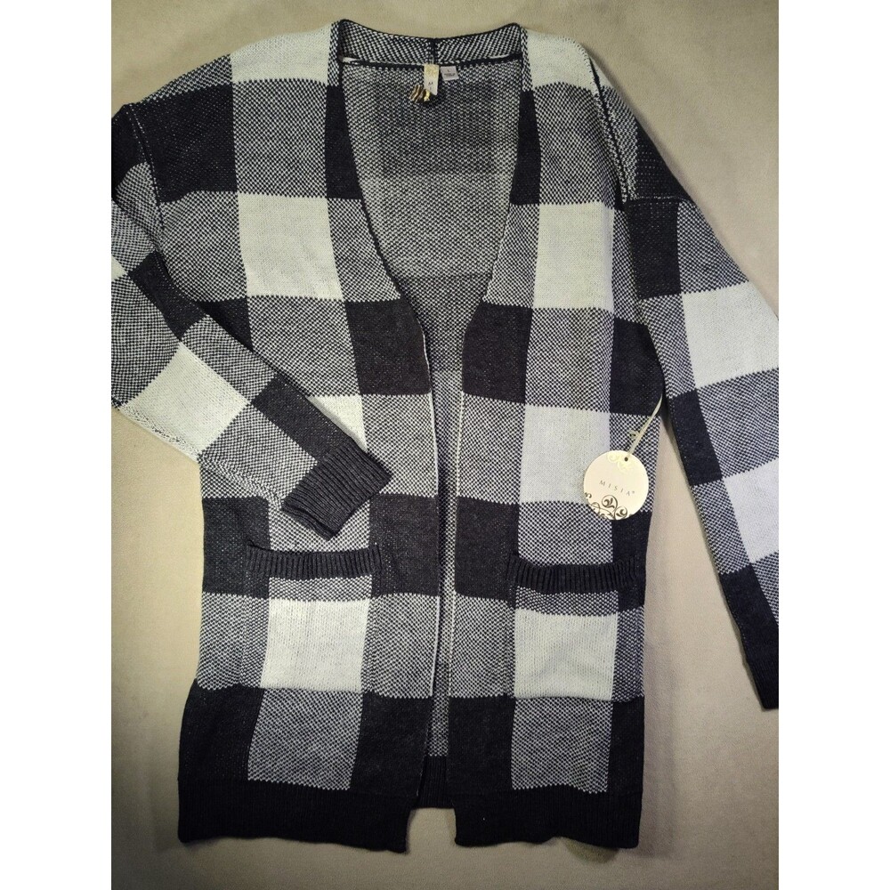 Misia Cardigan Buffalo Check